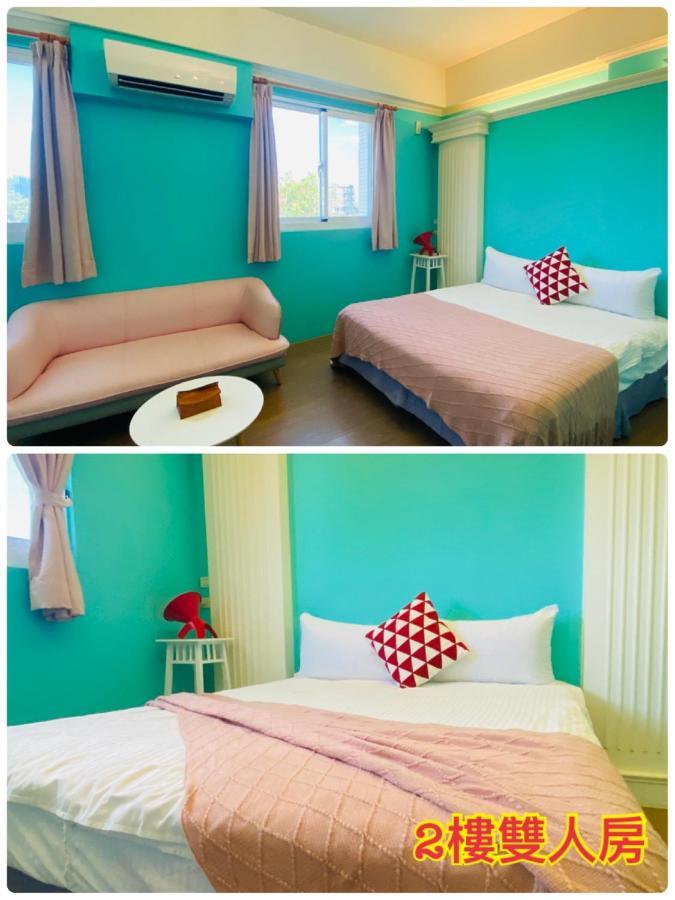 艾希兒民宿 I'M Here Hostel L小家庭包棟首選l台東火車站l背包單人 Taitung Ngoại thất bức ảnh